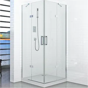 Безрамные душевые кабины для ванной комнаты стеклянные душевые двери бескаркасные душевые стеклянные двери