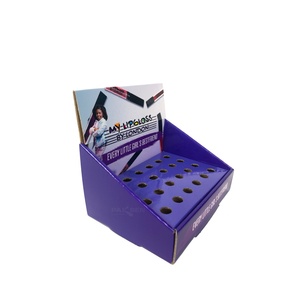 Caja de Exhibición de Cartón Corrugado para Maquillaje, Plegable, Reciclada, Ecológica, Lista para Exhibir en Mostrador, con Impresión Personalizada, para Lápiz Labial - Product Image 4