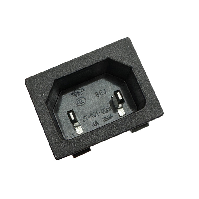 C18 Two Pin Plug with Suffix AC Inlet Power Socket 15A 250V Electrical Industrial Connector for Robots