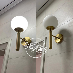 Lampe murale QiaoSheng dorée à LED E27 avec interrupteur, idéale pour chambre, salon et escalier - Product Image 4