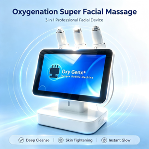 Máquina Facial de Oxígeno 3 en 1 Oxy Genx+, Lifting Facial con Radiofrecuencia, Limpieza Profunda Ultrasónica, Rejuvenecimiento Facial, Máquina de Belleza para Salón - Product Image 2