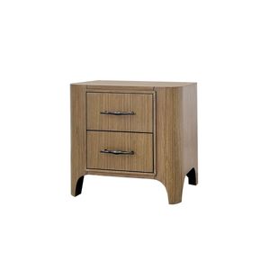 2 <b>Drawer</b> Nightstand Wood Modern Bedroom <b>Storage</b> Cabinet - Product Image 2