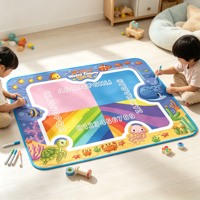 Tapis magique éducatif pour enfants, multi-thèmes et chiffres de l'alphabet