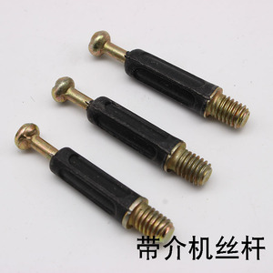 Connecting Rod Metric Threaded One End Cold Rolled Steel Right Hand For Cabinets <b>Wardrobes</b> Furniture - Product Image 4