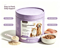 OEM ODM VITAFIELD Poudre Probiotique Digestive Complément Nutritionnel pour Animaux de Compagnie pour Chats et Chiens Favorise la Santé Intestinale