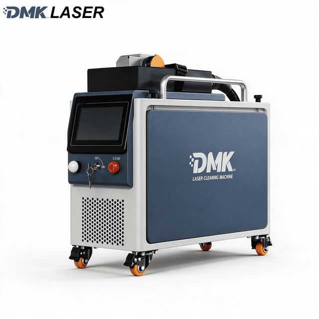 DMK Hot Sale 100W 200W 300w Pulse Laser Cleaning Machine for Laser Paint /Metal/Rust Removal
