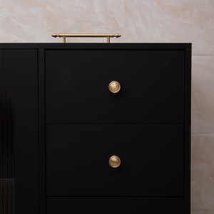 Mani per mobili a strisce in ottone invecchiato con impugnatura a T-Bar lunghi per <span class=keywords><strong>armadio</strong></span> <span class=keywords><strong>armadio</strong></span> da <span class=keywords><strong>scarpe</strong></span> scatola per Wine Bar manopole da cucina moderne - Product Image 2