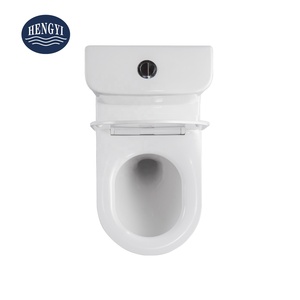 Australie WaterMark Comfort hauteur cyclone rinçage au mur deux pièces suites de toilettes nano glaçure céramique P-trap WC toilette - Product Image 6