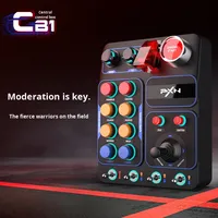 Boîte de boutons de course multifonction PXN-CB1, boîte de boutons de contrôle central pour simulation de course USB pour PC, compatible avec PC