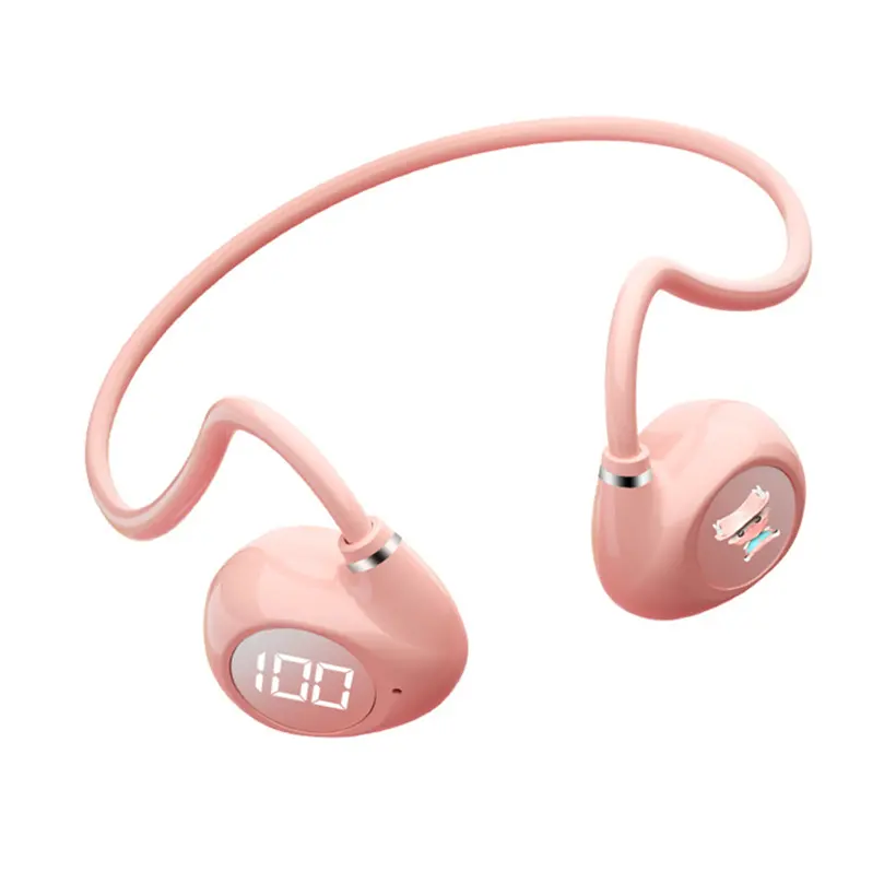 V40 bone conduction wireless headset stereo sports headset Bluetooth headset hands-free earplug with microphonesuitable fo