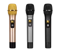 Microphone de karaoké dynamique sans fil universel professionnel, micro pratique pour chanter en studio, à la maison, en direct