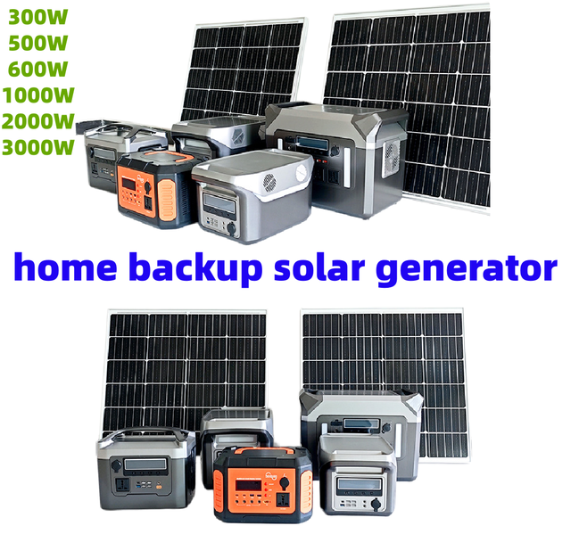 TSX 2000W 1.84kWh LiFePO4 Portable Power Station Pure Sine Wave PWM Solar Panel Charger Home Backup RV Car Emergency Generator