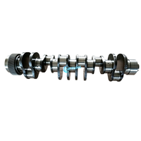 Vilebrequin de moteur pour engins de construction QSZ13 ISZ13 (références 4316828, 4999725, 3681054, 4960051)