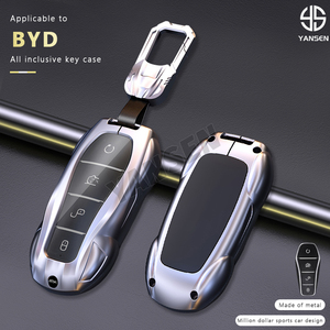 Funda Protectora de Silicona y Aleación de Zinc Antiarañazos para Llave de BYD Sealion 7, Seal U, DM-i, Song Pro, Dolphin, Accesorios para Llaves - Product Image 3