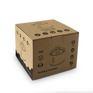 Fuente dispensadora alimentadora de agua LED eléctrica automática para mascotas <span class=keywords><strong>gatos</strong></span> con forma de <span class=keywords><strong>flor</strong></span> pequeña de 2,4 L - Product Image 6