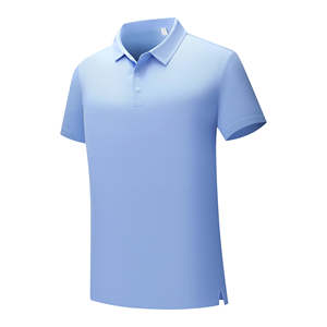 เสื้อโปโลแขนสั้นผู้ชาย สีพื้น ผ้าฝ้าย ระบายอากาศได้ดี สวมใส่สบาย ผ้าปิเก้ ทรงปกติ - Product Image 5
