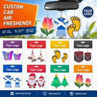 Désodorisant de voiture de luxe en papier en forme de parfum, personnalisé avec logo, pour une nouvelle sensation d'ambiance