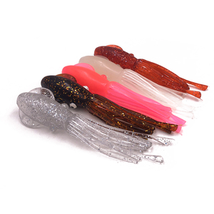 13.5cmRubber <span class=keywords><strong>Mauler</strong></span> Squids Made in China Plastic Soft Thon Trolling Fishing Squid Lure Big Game Trolling Leurres et Tackle - Product Image 4