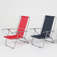 Joyeleisure Chaise de camping Oxford pliante en métal et acier à 2 positions Chaise longue en fer moderne pour jardin, parc, salon extérieur