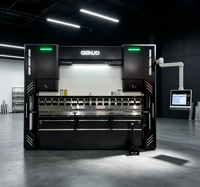 Presse plieuse CNC haut de gamme 9 axes avec commande Delem-69s, automatique, pour la pliage de tôles en acier inoxydable pour la fabrication d'armoires d'ascenseurs