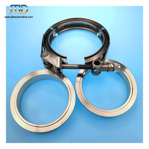 JTLD 2.75 "Inch <span class=keywords><strong>70mm</strong></span> 304 Pince à dégagement rapide en acier inoxydable Assemblage de pinces à bande en <span class=keywords><strong>V</strong></span> (2 brides et 1 pince) - Product Image 2