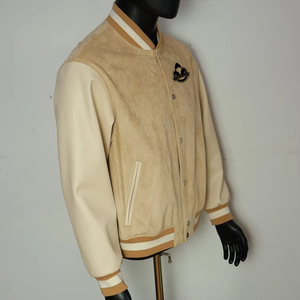 Custom Embroidered Varsity <b>Jacket</b> <b>Rhinestones</b> Decorated Varsity Waterproof Bomber Motorcycle Letterman baseball varsity <b>jacket</b> - Product Image 4