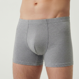 Boxers pour hommes avec logo personnalisé, sous-vêtements respirants et extensibles pour un port quotidien confortable - Product Image 1
