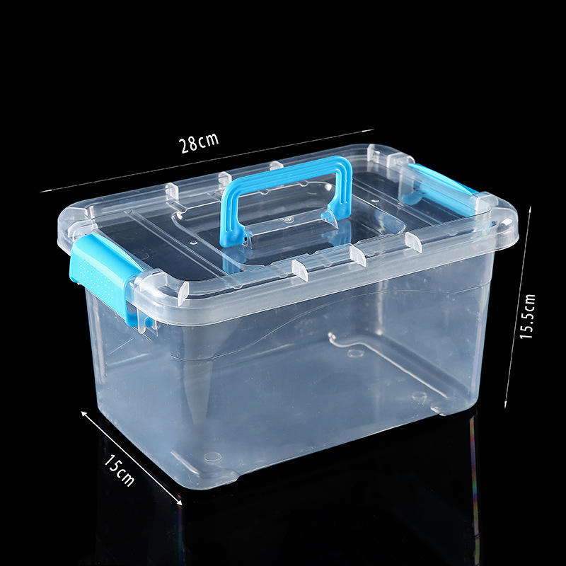 ขนาดใหญ่ สีฟ้าใส