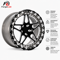 Nouvelles jantes Beadlock ForgeLab de 15 à 26 pouces pour Drag GTR pour GT - Alliage d'aluminium forgé