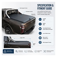 Couverture de benne électrique enroulable verrouillable pour pick-up GWM Poer Cannon - Accessoires automobiles