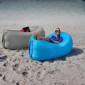 Người bán wekapo Inflatable Lounger cắm trại ngoài trời lười biếng không khí Lounger Túi ngủ