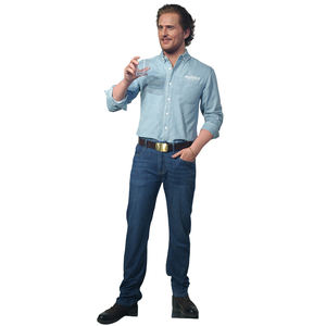 Statue en silicone hyper réaliste de célébrité, acteur de cinéma, sculptée à la main, en vente chez Art Maker Supplies - Product Image 3