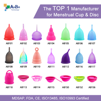 Copas Menstruales Feminy en Oferta, Silicona Médica, Precio Económico, Copa Menstrual Insertable, Copa Menstrual Ecológica para Mujeres