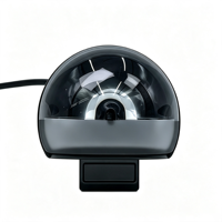 Nouvelle lampe de signalisation LED rouge et bleue en forme de U de 4 pouces, IP67, pour zone de sécurité, chariot élévateur, AGV, 12-110V, lampe de limite de zone virtuelle pour entrepôt