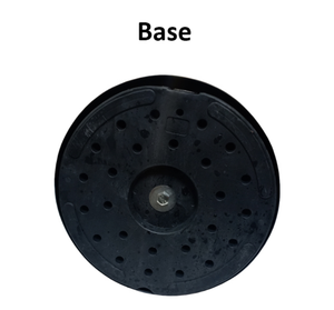 Palo e Supporto per Corda con Corona in Acciaio Inox e Base in Plastica - Product Image 6