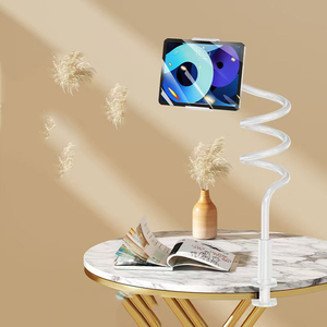 Adjustable 360-degree rotating clip-on <b>stand</b>, compatible with all phones, suitable for <b>desktop</b> and bed use. - Product Image 4