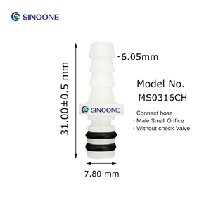 Sinoone3/16 inch Nam Nhỏ lỗ ống barb trong dòng khớp nối cơ thể nam chèn nữ nhựa nhanh chóng ngắt kết nối phụ kiện - Product Image 2