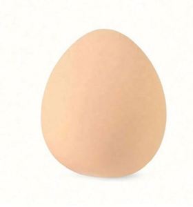 Ballon anti-stress personnalisé avec logo promotionnel, ballon anti-stress en forme d'œuf - Product Image 1