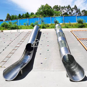 Tobogán de Tubo Personalizado Moetry, Tobogán de Túnel de Acero Inoxidable de Alta Calidad para Parques de Diversiones, Juegos Infantiles al Aire Libre y Uso Comercial - Product Image 2
