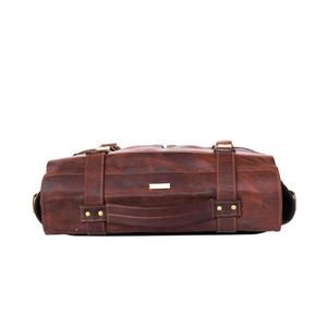 Sacs pour ordinateur portable en cuir véritable pour hommes, couleur unie, dernier design, service OEM HAWKS INTERNATIONAL MERCHANTS, 100% cuir véritable - Product Image 2