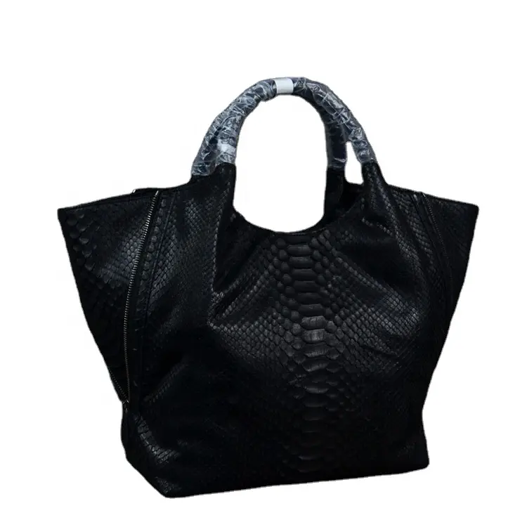 Gerçek hayvan cilt çanta bayanlar çanta kadınlar için egzotik cilt el çantaları marka adı stil tote çanta logo custom made çanta