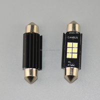 Éclairage intérieur automobile 41mm 6 LED C5W 3030 6SMD, ampoule de plafonnier de voiture 12V, lampe de lecture intérieure à LED pour voiture, lumière LED pour voiture