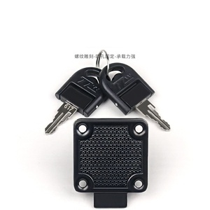 Iron <b>Cabinet</b> <b>Lock</b> with Folding Key for Furniture-Modern Design for Office Bathroom Hotel Apartment Bedroom Use - Product Image 2