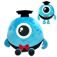 Poupée en peluche Kawaii personnalisable, en coton et polyester, rembourrage en coton PP, fabriquée par la marque Jiangsu Sharon - Cadeaux pour filles, objets de collection