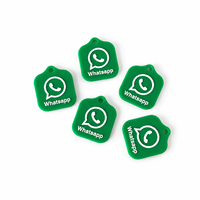 Étiquettes NFC en silicone souple NTAG213, forme personnalisée, logo imprimé, autocollants NFC, étiquettes RFID pour l'interaction sur les réseaux sociaux