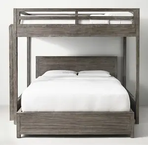 Lüks modern yatak odası mobilyası seti çocuk yatak çocuk ranzası çocuk loft aşırı kraliçe platform yatağı