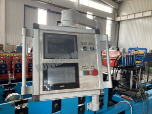 Tốc Độ Cao Đấm Cơ Chế Tự Động PLC Điều Khiển Động Cơ Điều Khiển Cuộn Cựu C Thép Xà Gồ Cuộn Tạo Thành Máy - Product Image 6