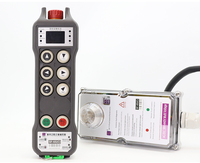 Control Remoto Inalámbrico Universal Industrial de 6 Botones y Doble Velocidad IP67 para Maquinaria de Construcción, Grúa Torre