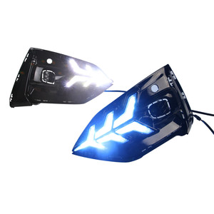 Sistema di Illuminazione Auto, Fari per <span class=keywords><strong>Ford</strong></span> New <span class=keywords><strong>Focus</strong></span> <span class=keywords><strong>2018</strong></span>-2019, Luci Diurne a LED, Luci di Avvertimento per la Guida - Product Image 2