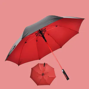 Windproof Umbrella Manufacture China Factory Custom New Model UV Big Large Windproof Rain Parapluies Gift Golf Umbrella With Logo Printing For Promotion